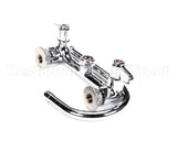 5F-8WLX05 T&S Brass Faucet Wall Mount 8 Centers 512 Swi