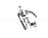 5F-8WLX05 T&S Brass Faucet Wall Mount 8 Centers 512 Swi