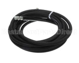 5HR-2HSE-25 T&S Brass 3/8 X 25' Equip Hose, Black, Medium Pres