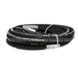 5HR-2HSE-35 T&S Brass 3/8 X 35' Equip Hose, Black, Medium Pres