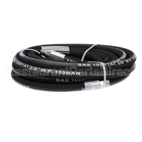 5HR-2HSE-35 T&S Brass 3/8 X 35' Equip Hose, Black, Medium Pres