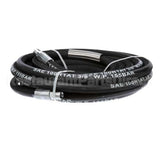 5HR-2HSE-35 T&S Brass 3/8 X 35' Equip Hose, Black, Medium Pres