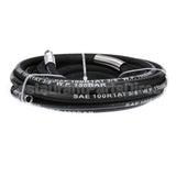 5HR-2HSE-35 T&S Brass 3/8 X 35' Equip Hose, Black, Medium Pres