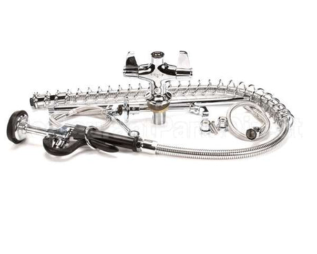 5PR-2S00 T&S Brass Pre-Rinse, Single Hole Base, 18 Flexible