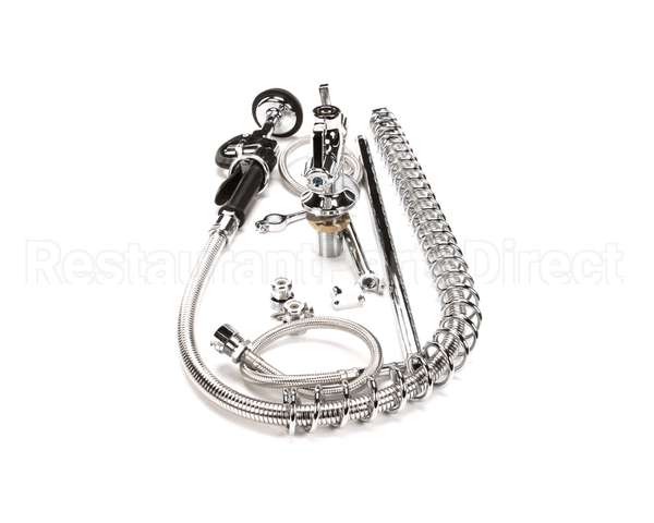 5PR-2S00 T&S Brass Pre-Rinse, Single Hole Base, 18 Flexible