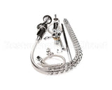 5PR-2S00 T&S Brass Pre-Rinse, Single Hole Base, 18 Flexible