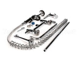 5PR-8D12 T&S Brass Pre-Rinse Unit, 8 Deck Mount, Add-On Fau