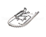 5PR-8W10 T&S Brass Pre-Rinse, Wall Mount Base, 8 Centers, 6