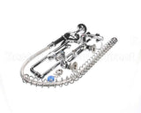 5PR-8W14 T&S Brass Pre-Rinse, Wall Mount Base, 8 Centers, 6