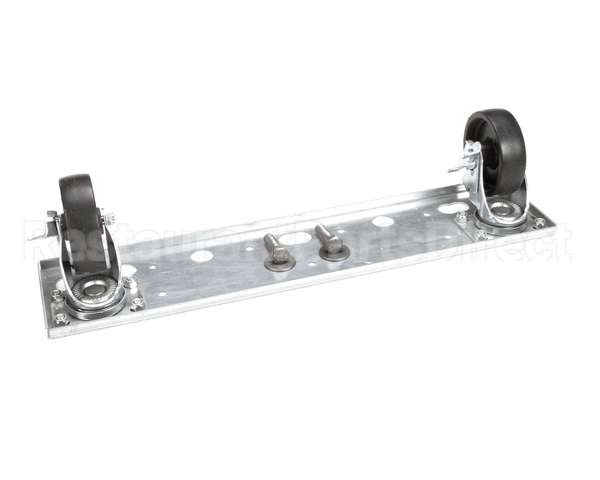 6-501 Continental Refrigeration Caster Plate Asy Reach-In Fr/Rr (4 W/Bra