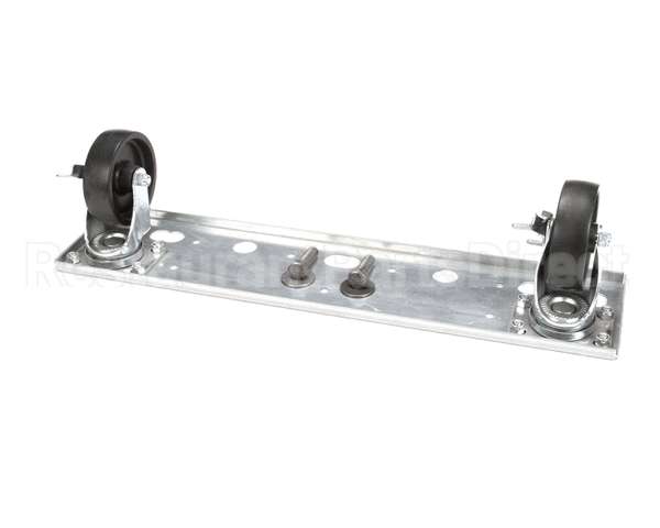 6-501 Continental Refrigeration Caster Plate Asy Reach-In Fr/Rr (4 W/Bra