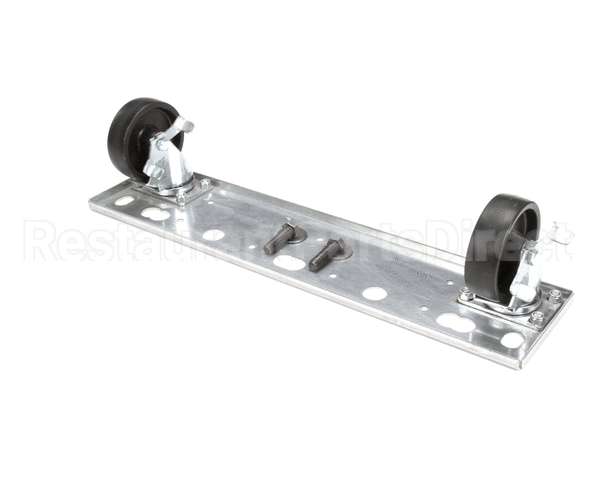 6-501 Continental Refrigeration Caster Plate Asy Reach-In Fr/Rr (4 W/Bra