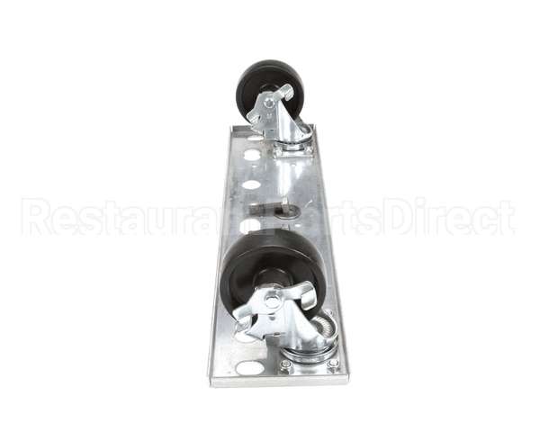 6-501 Continental Refrigeration Caster Plate Asy Reach-In Fr/Rr (4 W/Bra