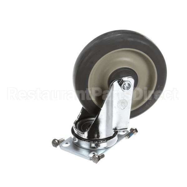 60008 Compatible Cambro 5" Swivel Caster, 4-Bolts (603