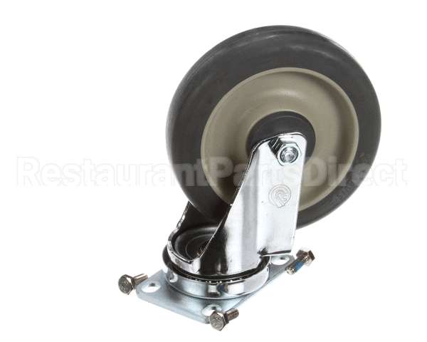 60008 Cambro 5" Swivel Caster, 4-Bolts (603