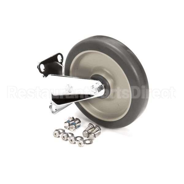 60032 Compatible Cambro Fixed 6" Caster W/Fastener