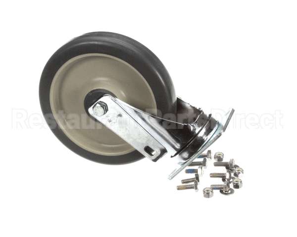60034 Cambro Caster 6" Swivel, 4-Bolts (603