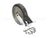 60034 Cambro Caster 6" Swivel, 4-Bolts (603