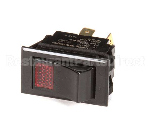 60046201 Pitco Switch,Rocker Spst (1-0) 125V Red Lt