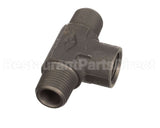 60137601 Pitco Tee,Steel 1/2 M X M X F