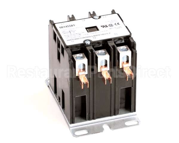 60145501 Pitco Contactor,3P 50A 277V Res Dp