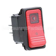60172301 Compatible Pitco Switch, Rocker, 24Vdc, Dpdt, Led Red