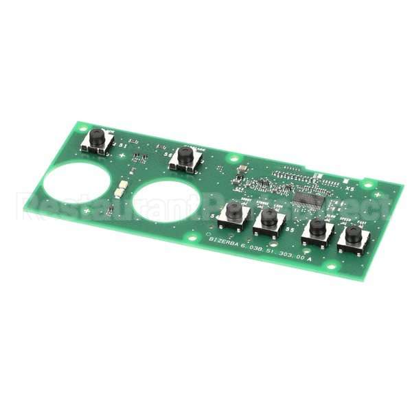 60385130100 Compatible Bizerba I/O Pcb Frnt Panel