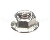 60563 Blodgett Nut M5 A2 W/Flange, Serrated