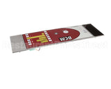 60956 Blodgett Plate,Abutment Bcm(Red)