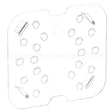 60CWD-135 Compatible Cambro Drain Tray 1/6 Size-135 Clear