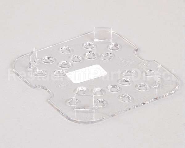 60CWD-135 Cambro 1/6 Size Clear Camwear Food Pan Drain Sh