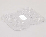 60CWD-135 Cambro 1/6 Size Clear Camwear Food Pan Drain Sh