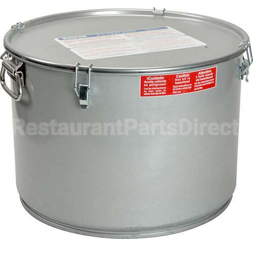 60L Compatible Miroil Pot, Oil Filter55 Lbs, W/ Lid