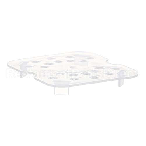 60PPD-190 Compatible Cambro Drain Shelf 1/6 -190 Translucent