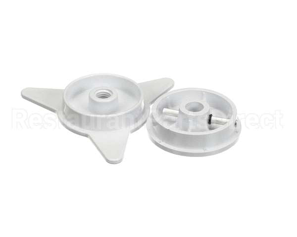 6110023 Heat Seal White Core Adapter Set, 3", Plastic
