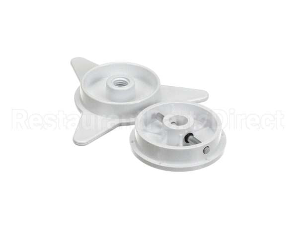 6110023 Heat Seal White Core Adapter Set, 3", Plastic