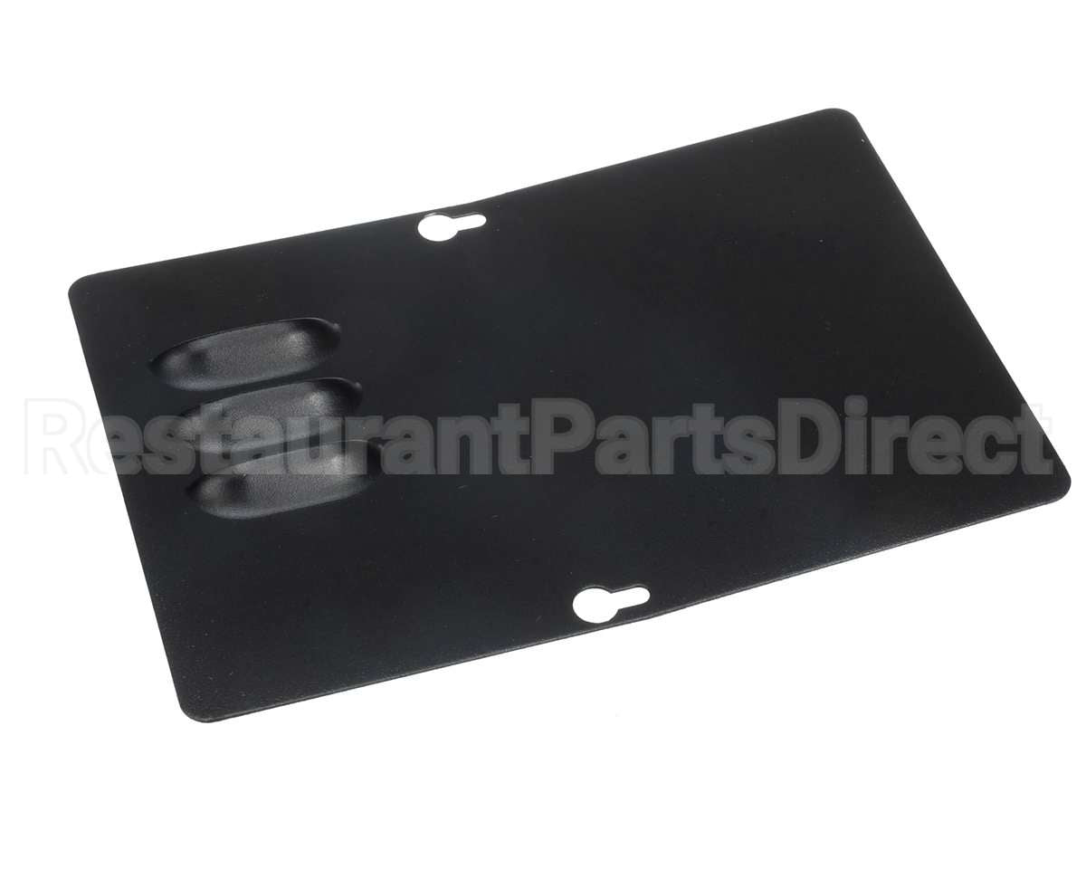 61141 Grindmaster Cecilware Plate, Back Access-Pic Blk