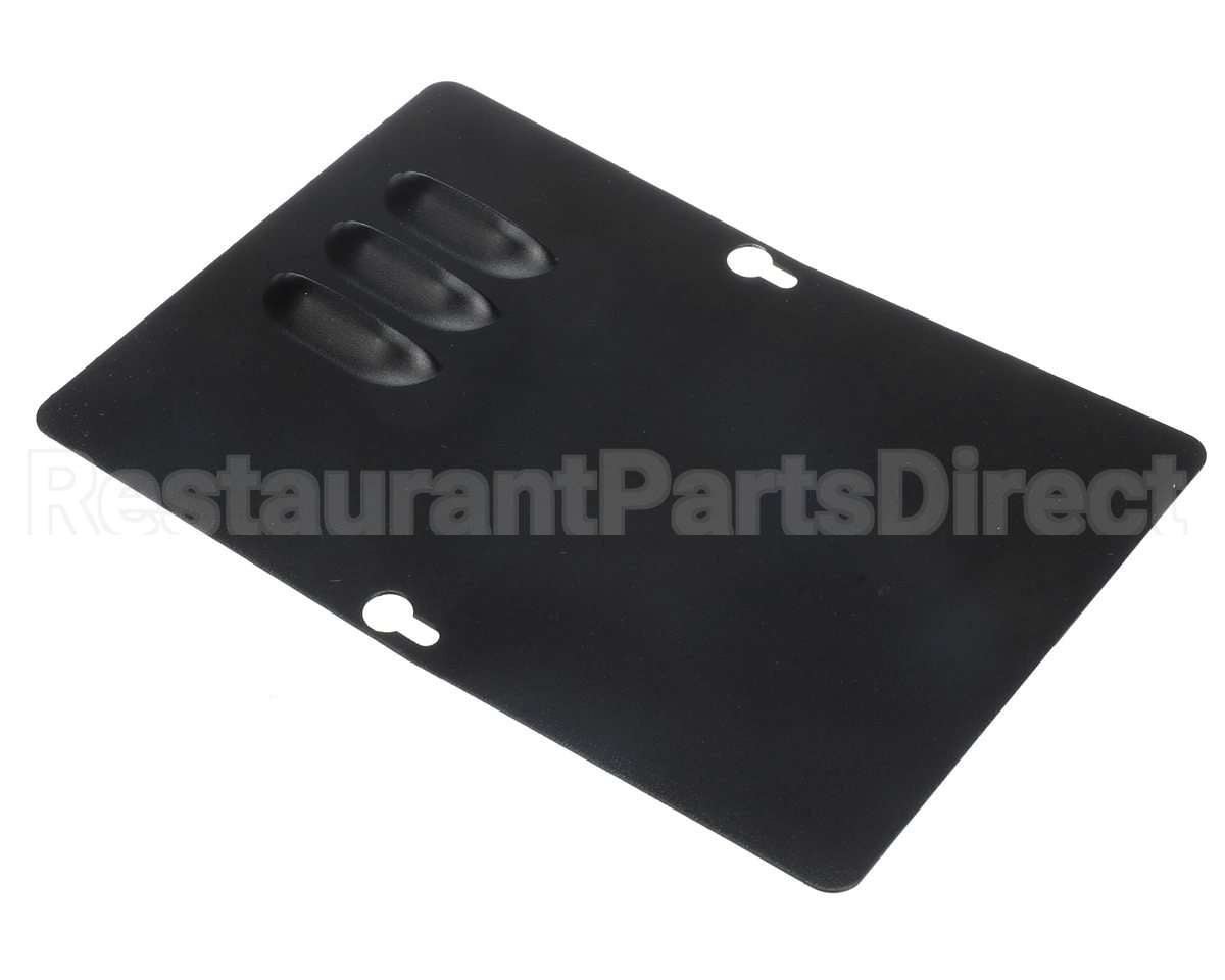 61141 Grindmaster Cecilware Plate, Back Access-Pic Blk