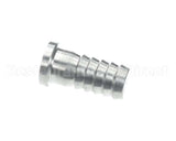 61232 Grindmaster Cecilware Fitting, 3/8 Barbed Plug, S/S