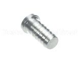 61232 Grindmaster Cecilware Fitting, 3/8 Barbed Plug, S/S
