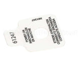 61247 Grindmaster Cecilware Label, Power On Light Pic
