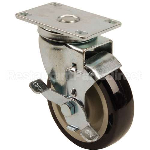 614281 Compatible Franke 4In Plt Caster W/ Brake Measure Hole Center