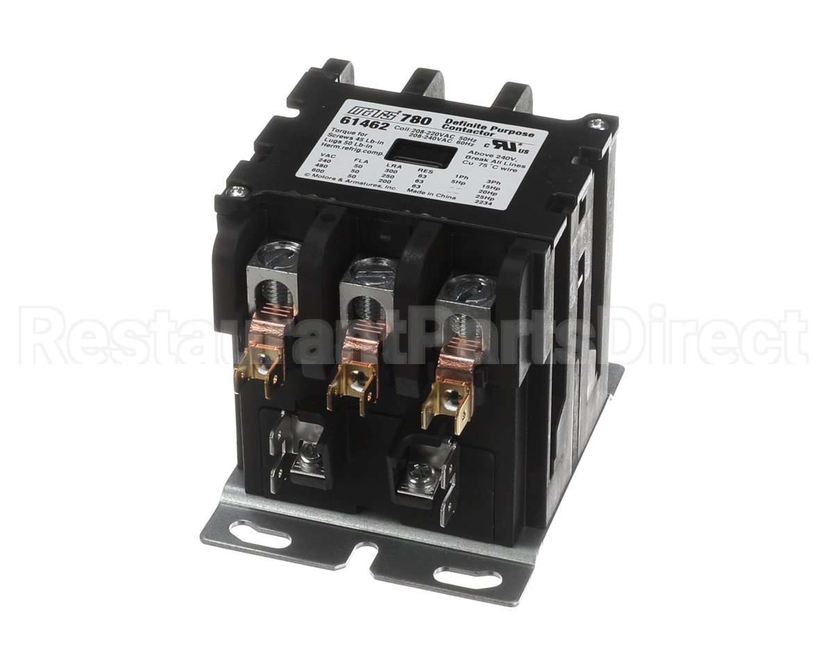 61462 Heatcraft 3P/50A/240V Contactor