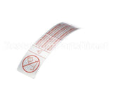 61848 Grindmaster Cecilware Decal, Front Caution