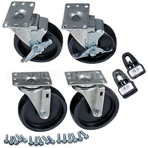 619938 Compatible Franke Caster Kit Plate 5 (4 Per)