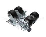 61C01-018D-01 Beverage Air Kit-Caster, 3" Plate, Lv/Mm/H