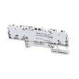 62297 Compatible Blodgett 4 Pos Terminal Block Grey Fus
