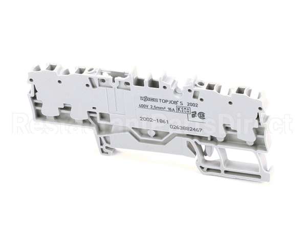 62297 Blodgett 4 Pos Terminal Block Grey Fus