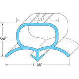 62806 Compatible Silver King Gasket, Hopper 10" X 18 1/2"