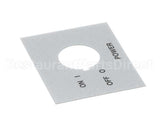 63993 Middleby Decal,Power On/Off Ps640S
